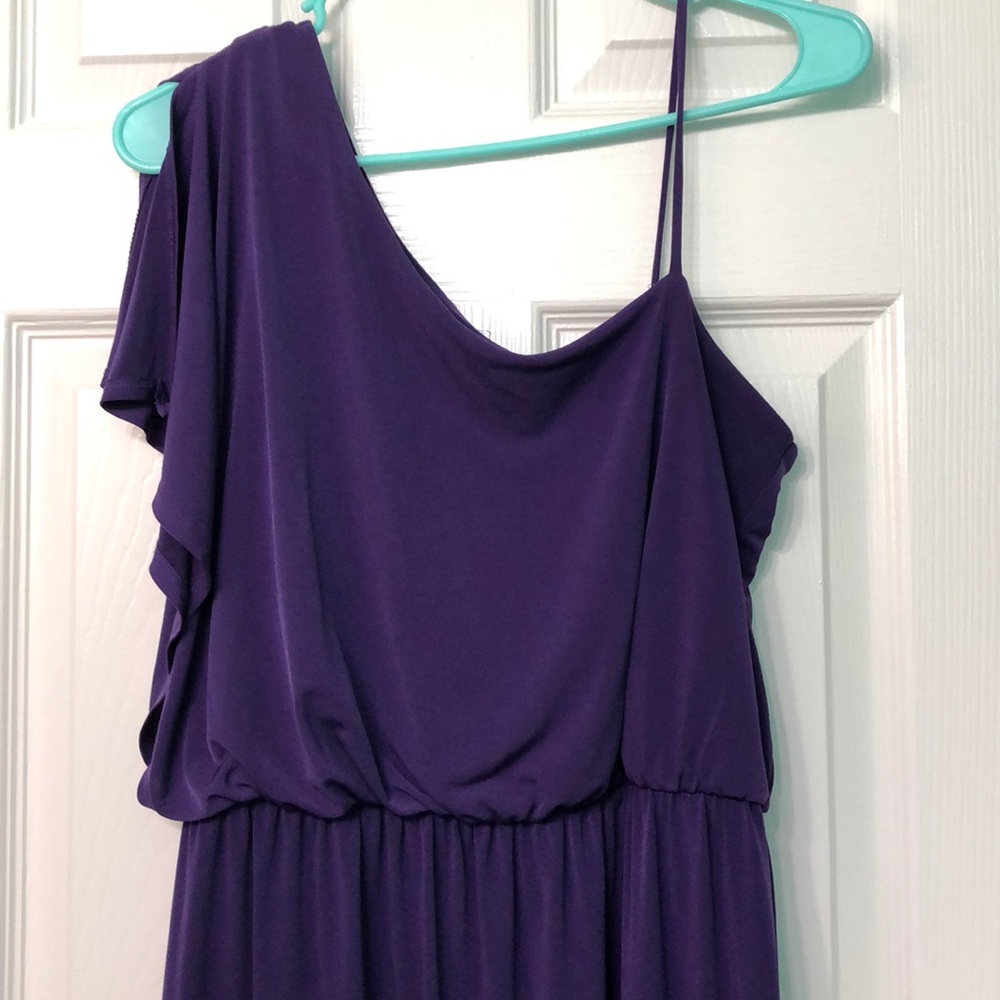 Purple dress